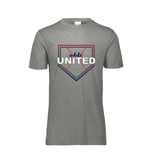 [FTSCUBGY-AS-LOGO3] Decker Men's Tri-Blend T-Shirt - Short Sleeve (Adult S, Gray, Logo 3)