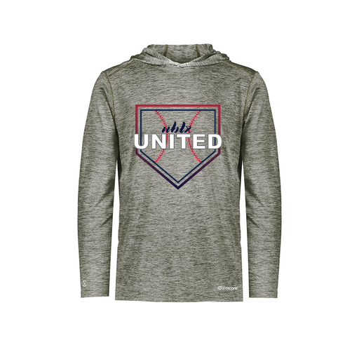 [FOLHCGGY-AS-LOGO3] Decker Men's Charge Hoodie (Adult S, Gray, Logo 3)