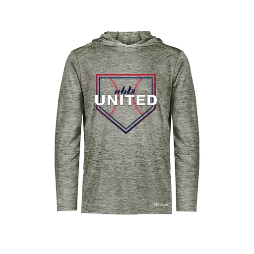 [FOLHCGGY-YS-LOGO3] Decker Youth Charge Hoodie (Youth S, Gray, Logo 3)