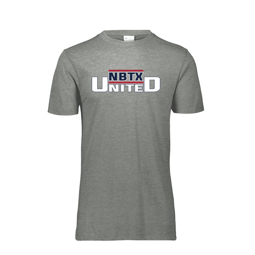 [FTSCUBGY-AS-LOGO1] Decker Men's Tri-Blend T-Shirt - Short Sleeve (Adult S, Gray, Logo 1)