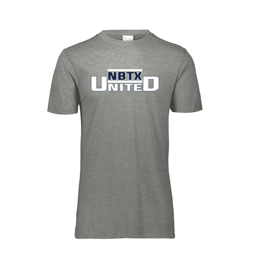 [FTSCUBGY-YS-LOGO2] Decker Youth Tri-Blend T-Shirt - Short Sleeve (Youth S, Gray, Logo 2)