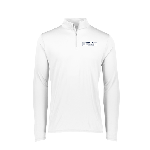 [FTLQFLWH-FAXS-LOGO2] Decker Women's Flex-Lite 1/4 Zip Shirt (Female Adult XS, White, Logo 2)
