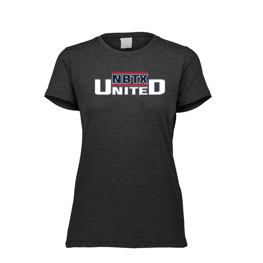 [FTSCUBBK-FAXS-LOGO1] Decker Women's Tri-Blend T-Shirt - Short Sleeve (Female Adult XS, Black, Logo 1)