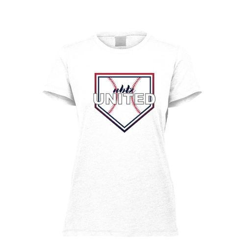 [FTSCUBWH-FAXS-LOGO3] Decker Women's Tri-Blend T-Shirt - Short Sleeve (Female Adult XS, White, Logo 3)