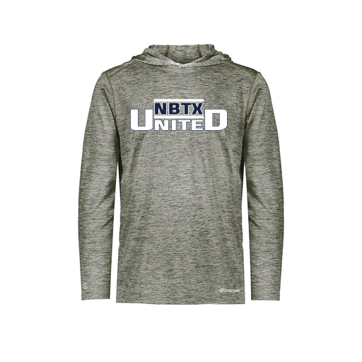 [FOLHCGGY-AS-LOGO2] Decker Men's Charge Hoodie (Adult S, Gray, Logo 2)